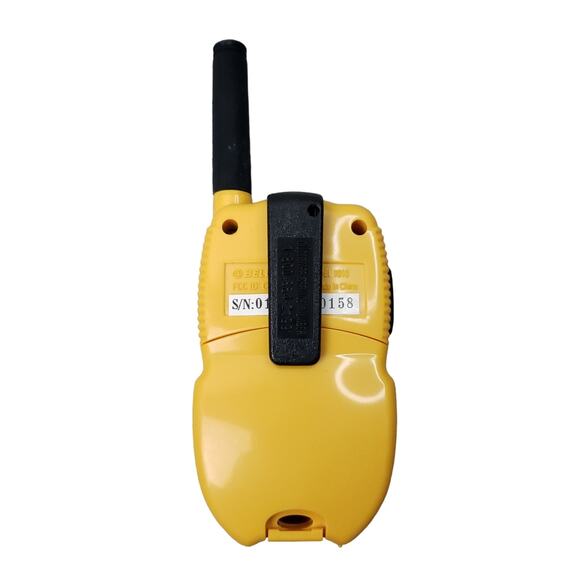 Vintage BellSouth Two-Way Communicator Radios Model 1010 Yellow Walkie Talkies - Picture 6 of 11